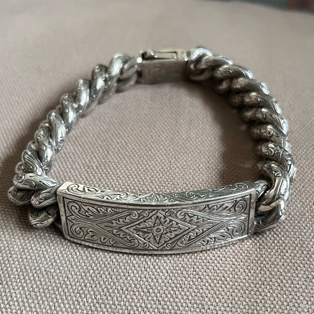 KONSTANTINO Ornate Sterling Silver Bracelet